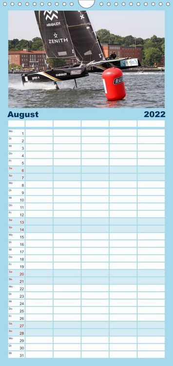 Produktbild: High Speed Katamarane - Schwebend ans Limit - Familienplaner hoch (Wandkalender 2022 , 21 cm x 45 cm, hoch)