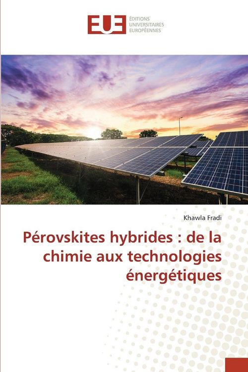 Produktbild: P&eacute;rovskites hybrides : de la chimie aux technologies &eacute;nerg&eacute;tiques