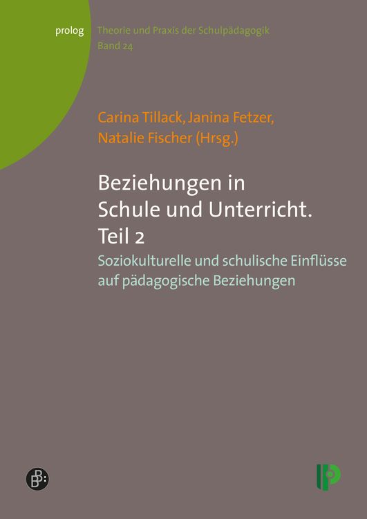 Produktbild: Beziehungen in Schule und Unterricht. Teil 2