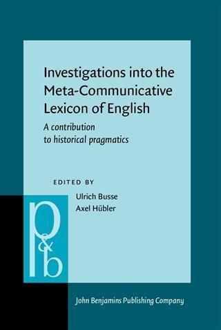 Produktbild: Investigations into the Meta-Communicative Lexicon of English