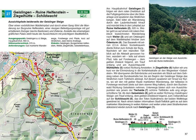 Produktbild: ROTHER Wanderf&uuml;hrer Schw&auml;bische Alb Ost