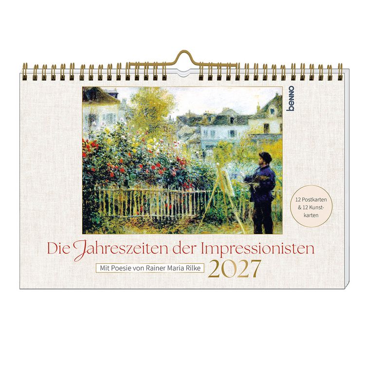 Produktbild: Die Jahreszeiten der Impressionisten 2027