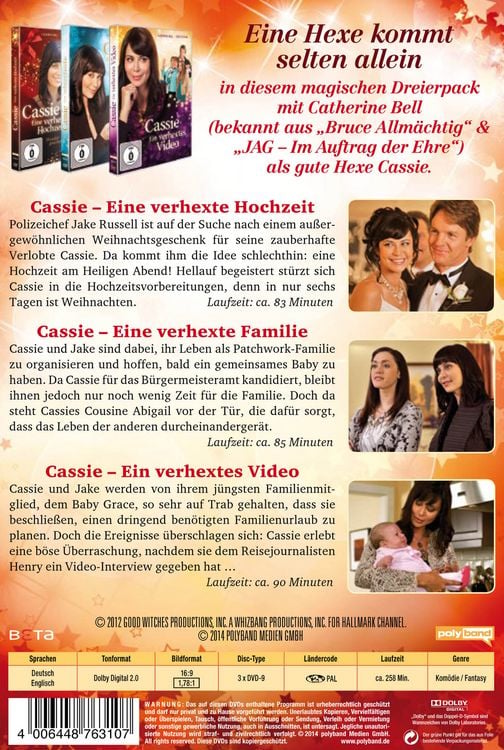 Produktbild: Cassie Collection - Der magische Dreierpack [3 DVDs]
