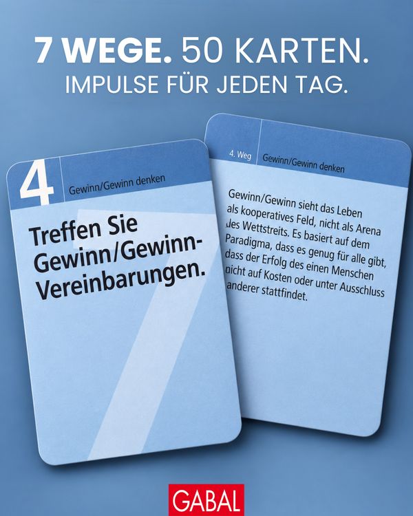 Produktbild: Die 7 Wege zur Effektivit&auml;t