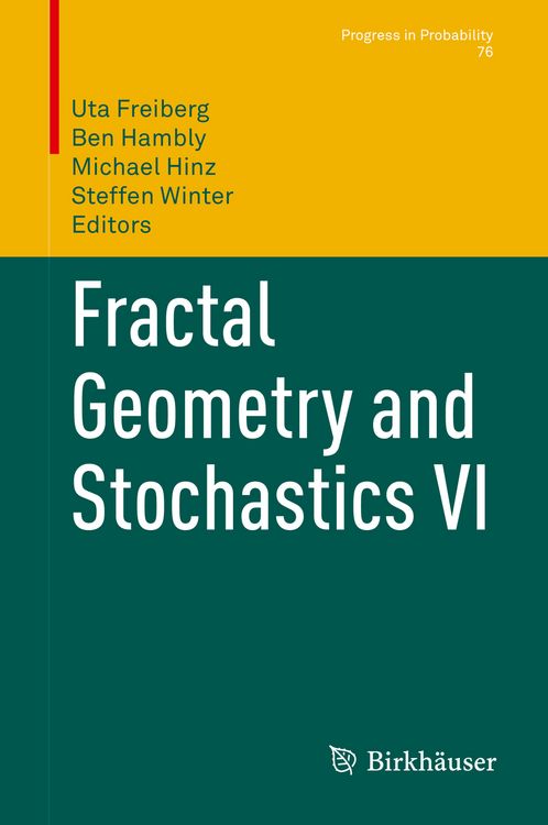 Produktbild: Fractal Geometry and Stochastics VI