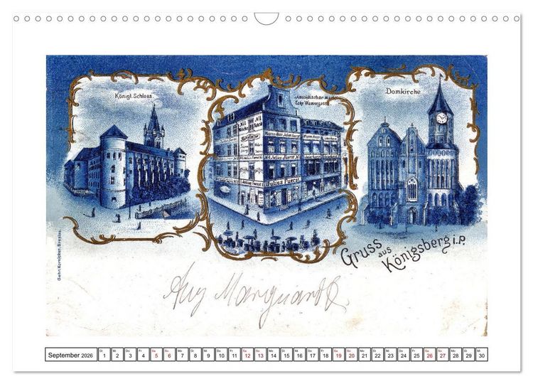 Produktbild: Gruss aus K&ouml;nigsberg (Wandkalender 2026 DIN A3 quer), CALVENDO Monatskalender