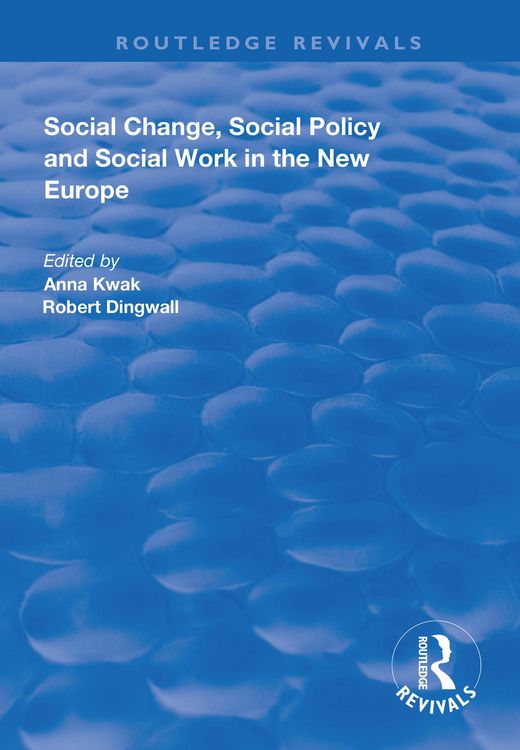 Produktbild: Social Change, Social Policy and Social Work in the New Europe