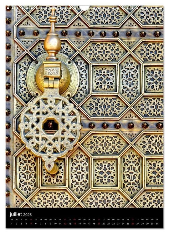 Produktbild: Collection MAROC RABAT (Calendrier mural 2026 DIN A3 horizontal), CALVENDO calendrier mensuel