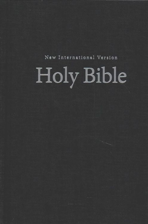 Produktbild: NIV, Pew and Worship Bible, Large Print, Hardcover, Black