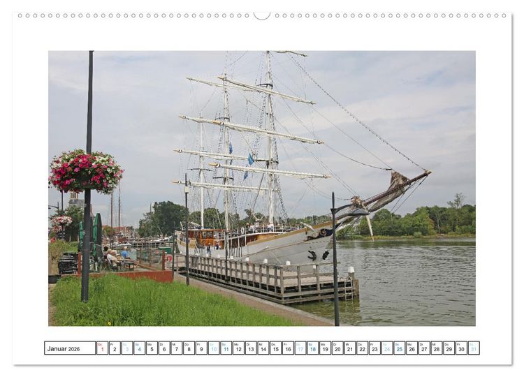 Produktbild: Hollands alte Hansest&auml;dte (Wandkalender 2026 DIN A2 quer), CALVENDO Monatskalender