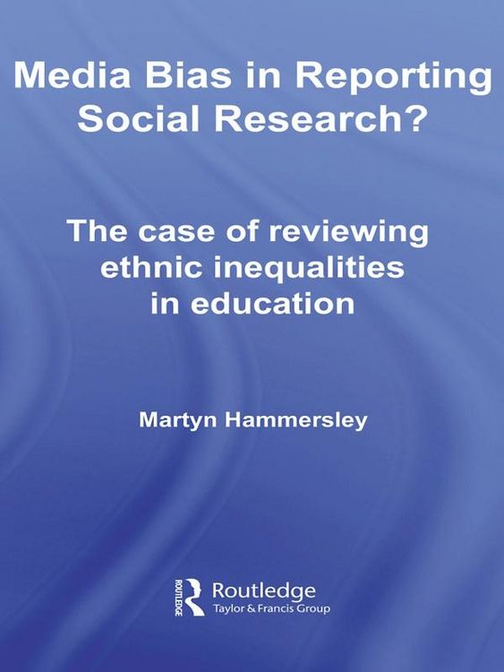 Produktbild: Media Bias in Reporting Social Research?