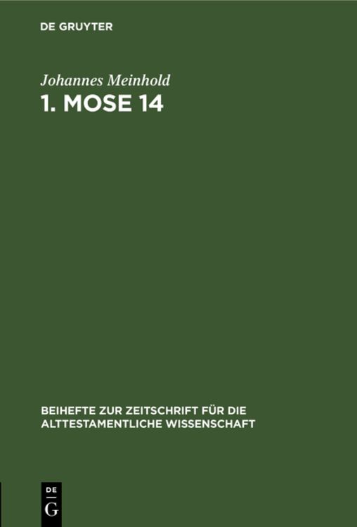 Produktbild: 1. Mose 14
