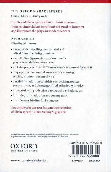 Produktbild: The Tragedy of King Richard III