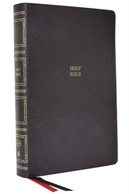Produktbild: KJV Holy Bible: Paragraph-Style Large Print Thinline with 43,000 Cross References, Black Genuine Leather, Red Letter, Comfort Print (Thumb Indexed): King James Version
