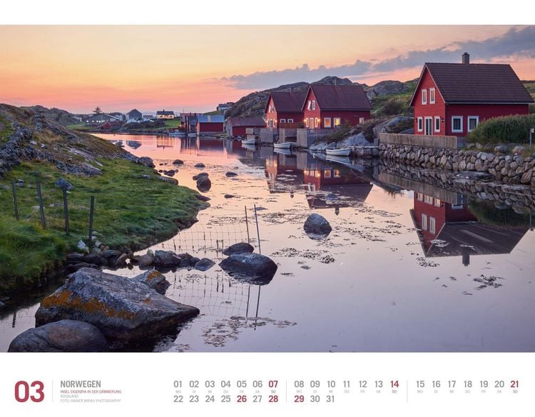 Produktbild: Norwegen Kalender 2027 | Unterwegs zwischen Fjordland und Nordkap