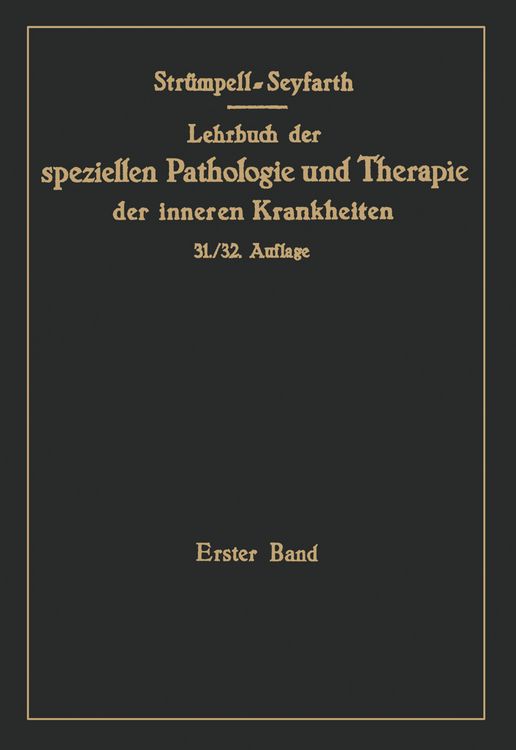 Produktbild: Lehrbuch der speziellen Pathologie und Therapie der inneren Krankheiten f&uuml;r Studierende und &Auml;rzte. (1.-30. Aufl. Leipzig: F.C.W