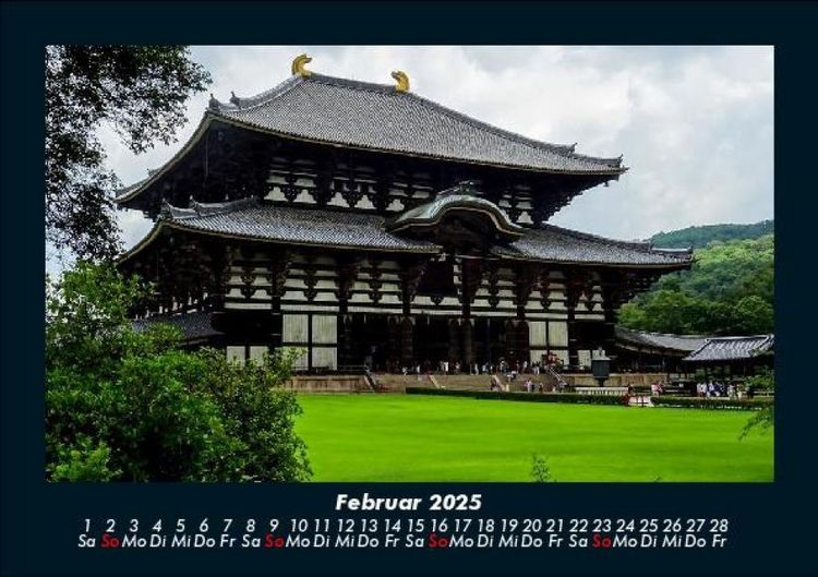Produktbild: Tempel 2025 Fotokalender DIN A5