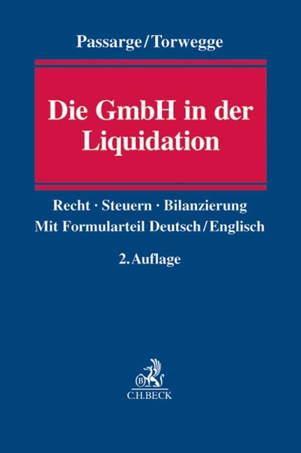 Produktbild: Passarge, M: GmbH in der Liquidation