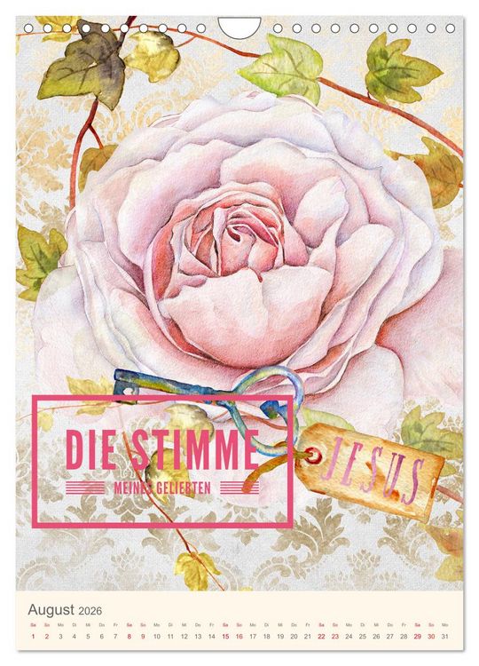 Produktbild: Namen von Jesus (Wandkalender 2026 DIN A4 hoch), CALVENDO Monatskalender