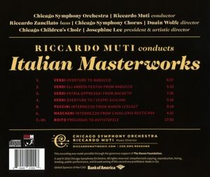 Produktbild: Riccardo Muti conducts Italian Masterworks