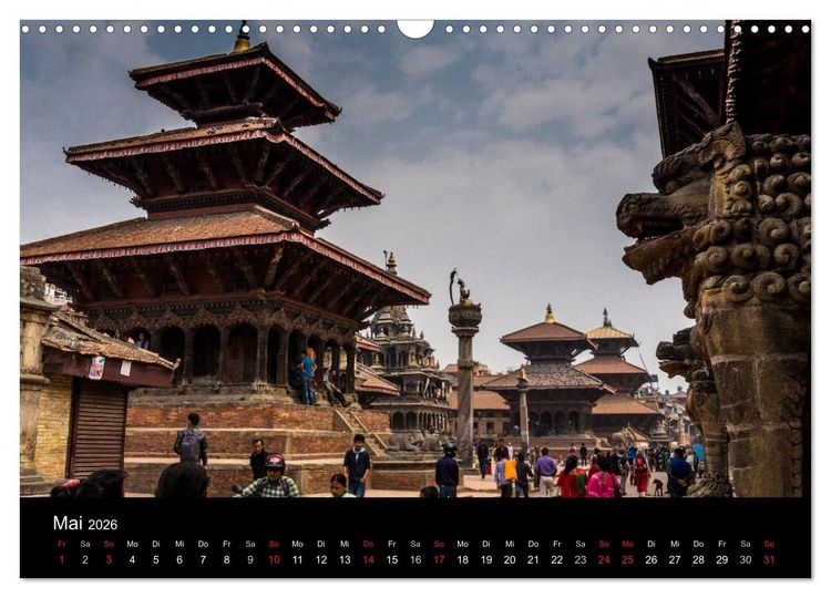 Produktbild: Faszination Nepal (Wandkalender 2026 DIN A3 quer), CALVENDO Monatskalender