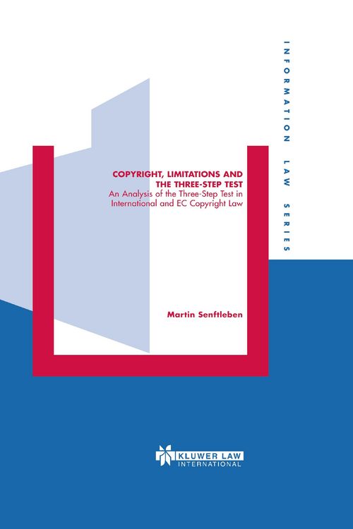 Produktbild: Copyright, Limitations and the Three-Step Test