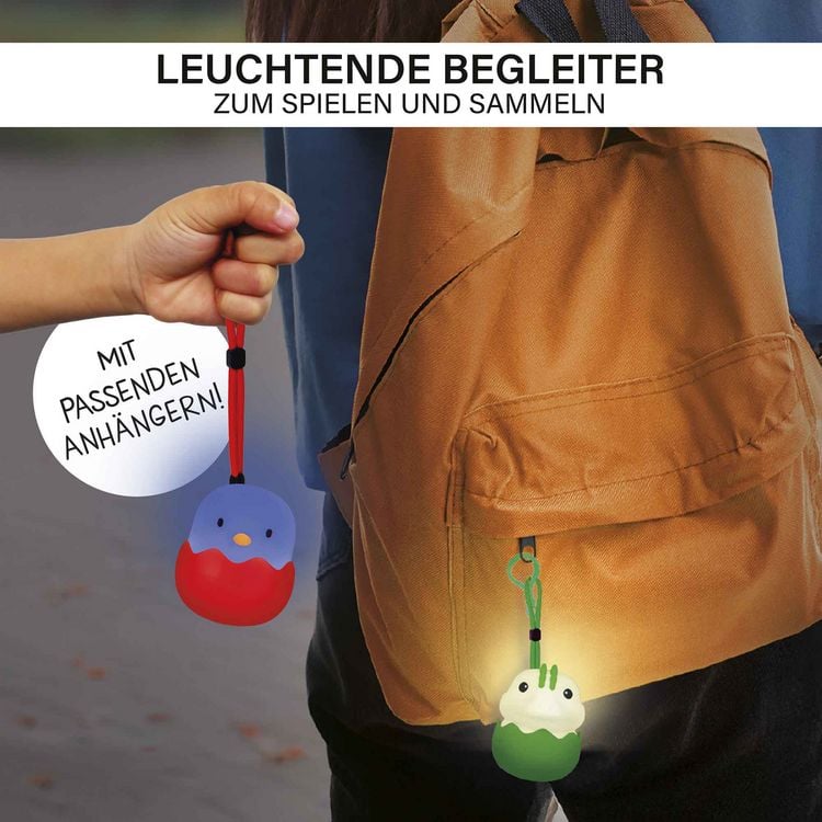 Produktbild: Eggys Mystery Lights Akku Nachtlicht Sammelbox mit praktischem Anh&auml;nger