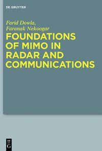 Produktbild: Foundations of MIMO in Radar and Communications