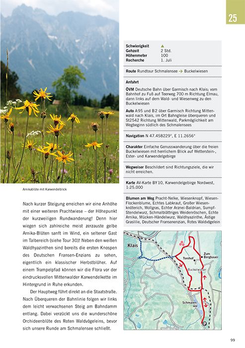 Produktbild: Die sch&ouml;nsten Bl&uuml;ten-Wanderungen in Oberbayern & Tirol, Band 2