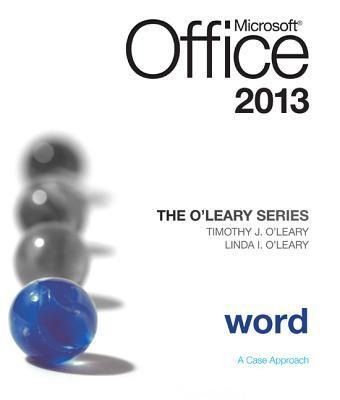 Produktbild: O'Leary, L: O'Leary Series: Microsoft Office Word 2013, Intr