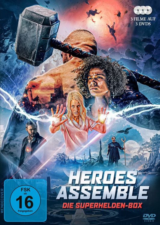 Produktbild: Heroes Assemble - Die Superhelden-Box [3 DVDs]