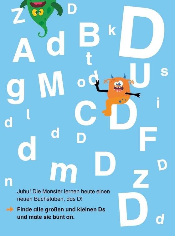 Produktbild: Erstes Lesen mit den Buchstabenmonstern