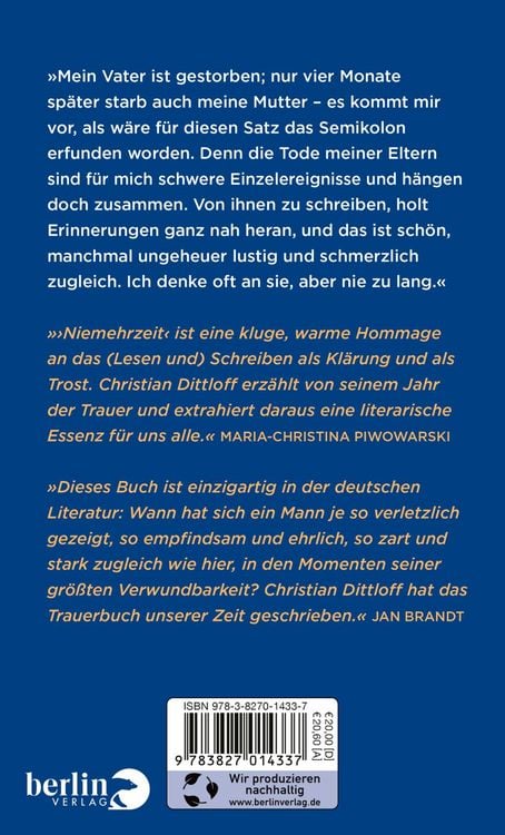 Produktbild: Niemehrzeit