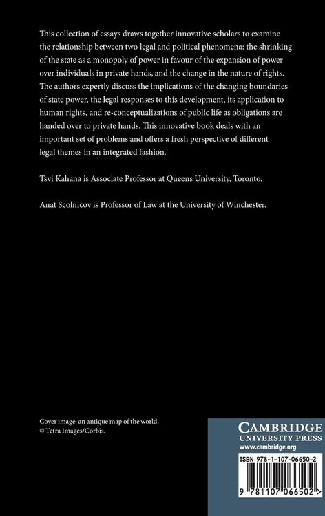 Produktbild: Boundaries of State, Boundaries of Rights
