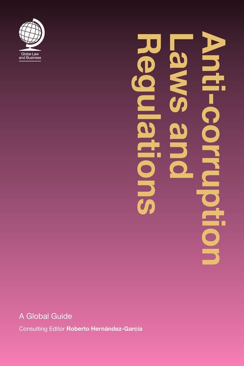 Produktbild: Anticorruption Laws and Regulations