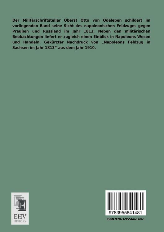 Produktbild: Mit Napoleon im Felde 1813