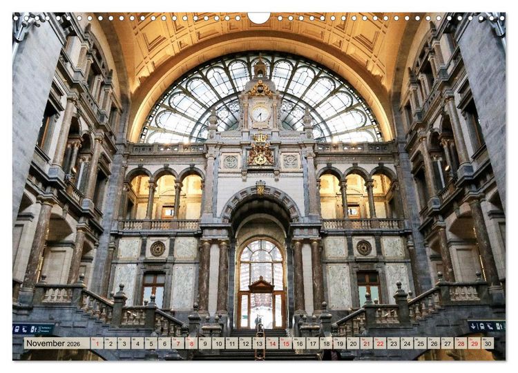 Produktbild: Antwerpen - Faszinierende Gro&szlig;stadt (Wandkalender 2026 DIN A3 quer), CALVENDO Monatskalender
