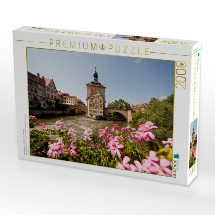 Produktbild: Fluss Regnitz und Rathaus in Bamberg (Puzzle)