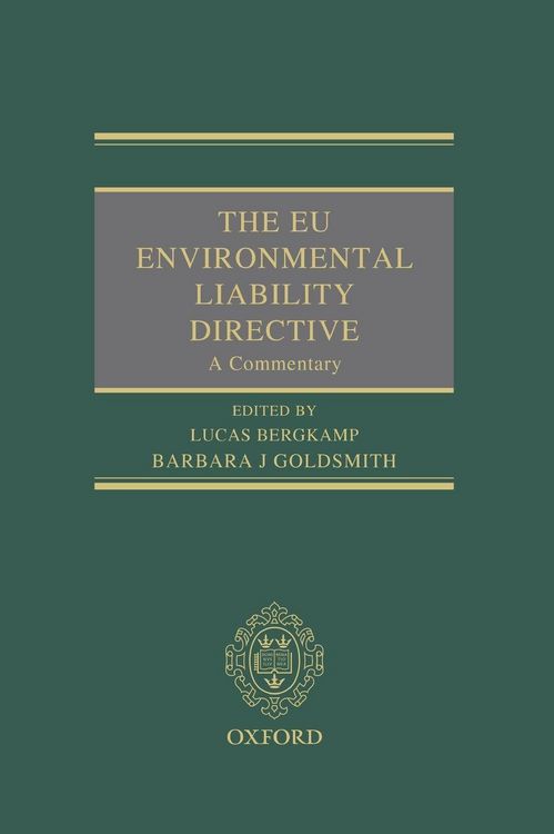 Produktbild: The EU Environmental Liability Directive