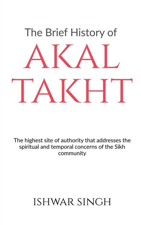 Produktbild: The Brief History of Akal Takht