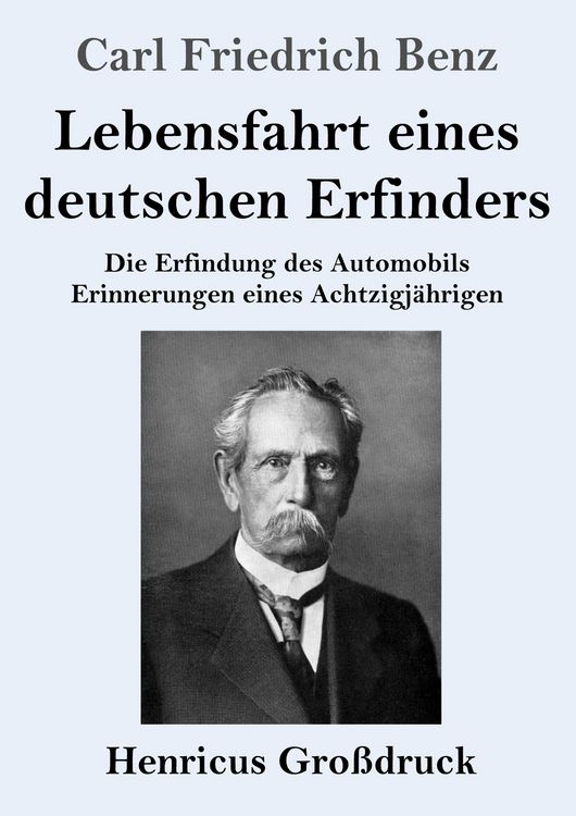 Produktbild: Lebensfahrt eines deutschen Erfinders (Gro&szlig;druck)