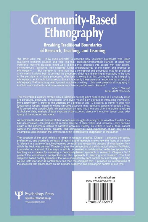 Produktbild: Community-Based Ethnography