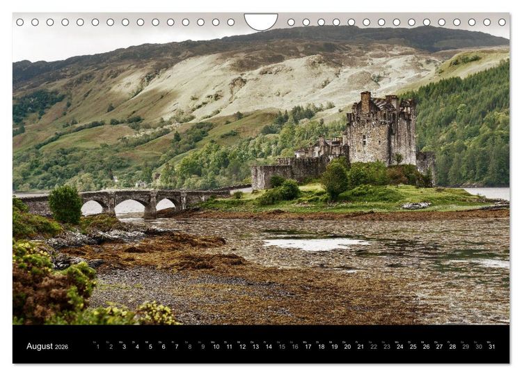 Produktbild: SCHOTTLAND - HIGHLIGHTS (Wandkalender 2026 DIN A4 quer), CALVENDO Monatskalender