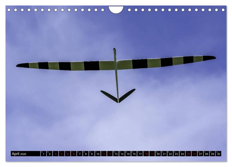 Produktbild: F-5J Segler, Bilder zur Bavarian Open Serie (Wandkalender 2026 DIN A4 quer), CALVENDO Monatskalender