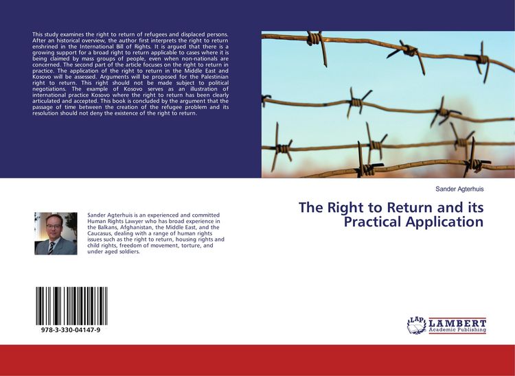 Produktbild: The Right to Return and its Practical Application