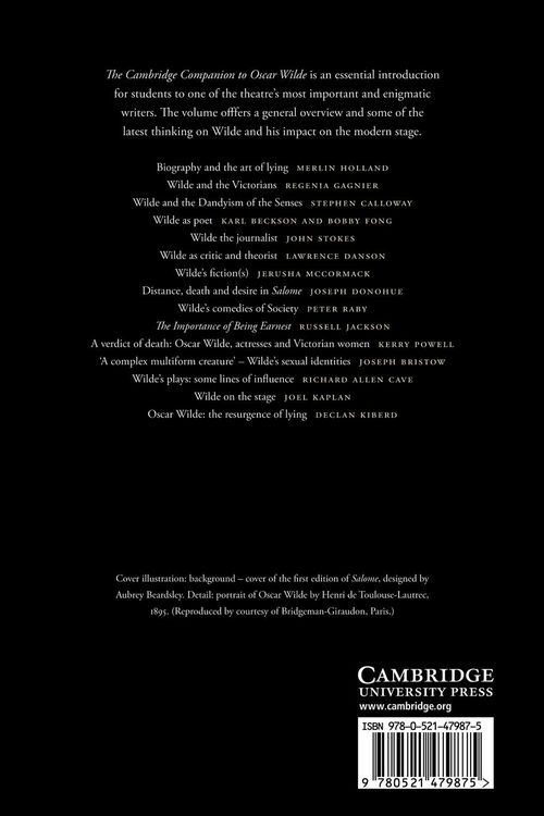 Produktbild: The Cambridge Companion to Oscar Wilde
