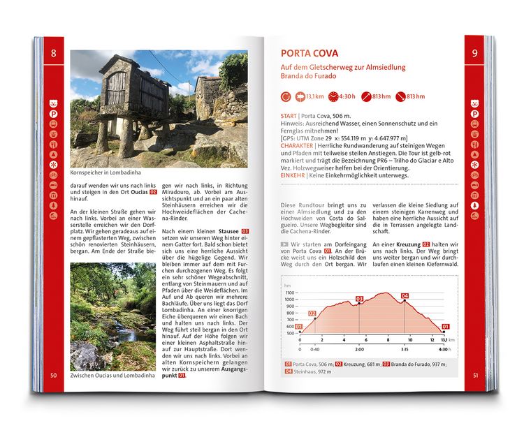 Produktbild: KOMPASS Wanderf&uuml;hrer Portugal Nord, 55 Touren