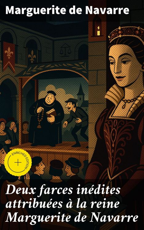 Produktbild: Deux farces in&eacute;dites attribu&eacute;es &agrave; la reine Marguerite de Navarre