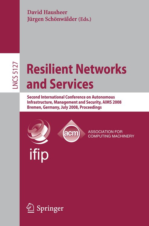 Produktbild: Resilient Networks and Services