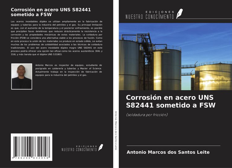 Produktbild: Corrosi&oacute;n en acero UNS S82441 sometido a FSW